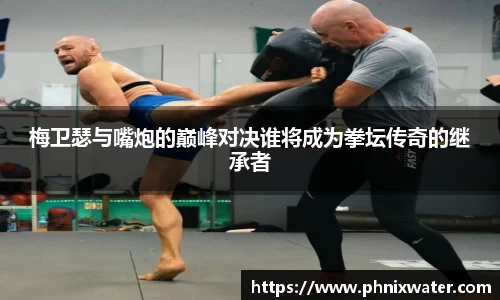 梅卫瑟与嘴炮的巅峰对决谁将成为拳坛传奇的继承者