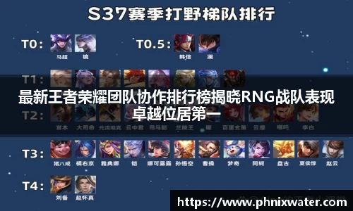 最新王者荣耀团队协作排行榜揭晓RNG战队表现卓越位居第一