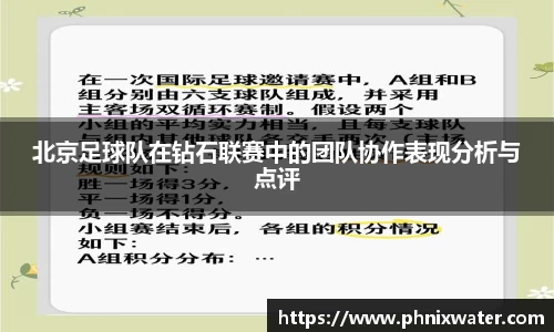 北京足球队在钻石联赛中的团队协作表现分析与点评